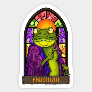loveland frogman Sticker